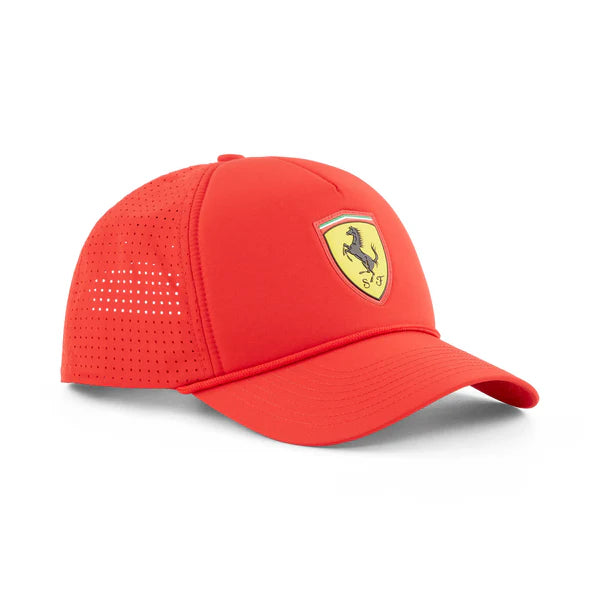 Scuderia Ferrari Race Trucker Hat – Red — Boch Exotics Pro Shop