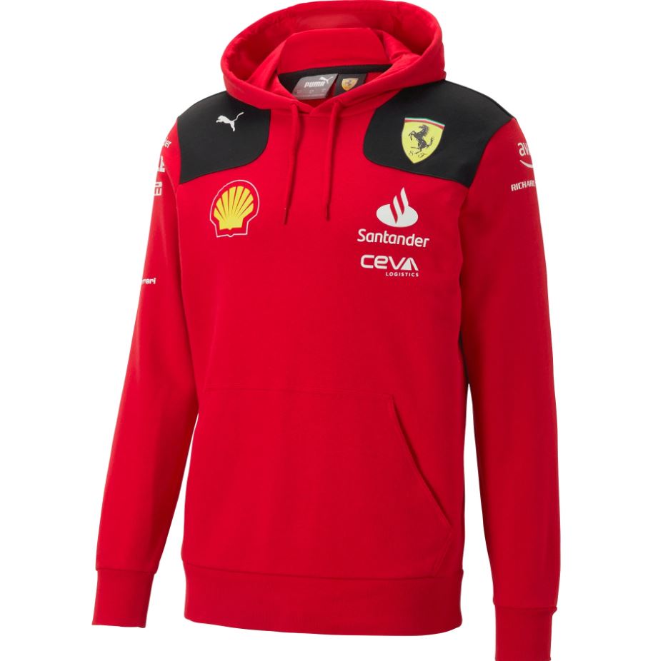 Scuderia Ferrari F1 Men's 2023 Team Hooded Sweatshirt