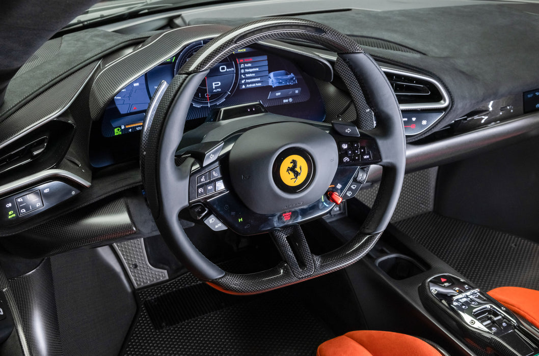 Genuine Ferrari Steering Wheel Physical Button Retrofit