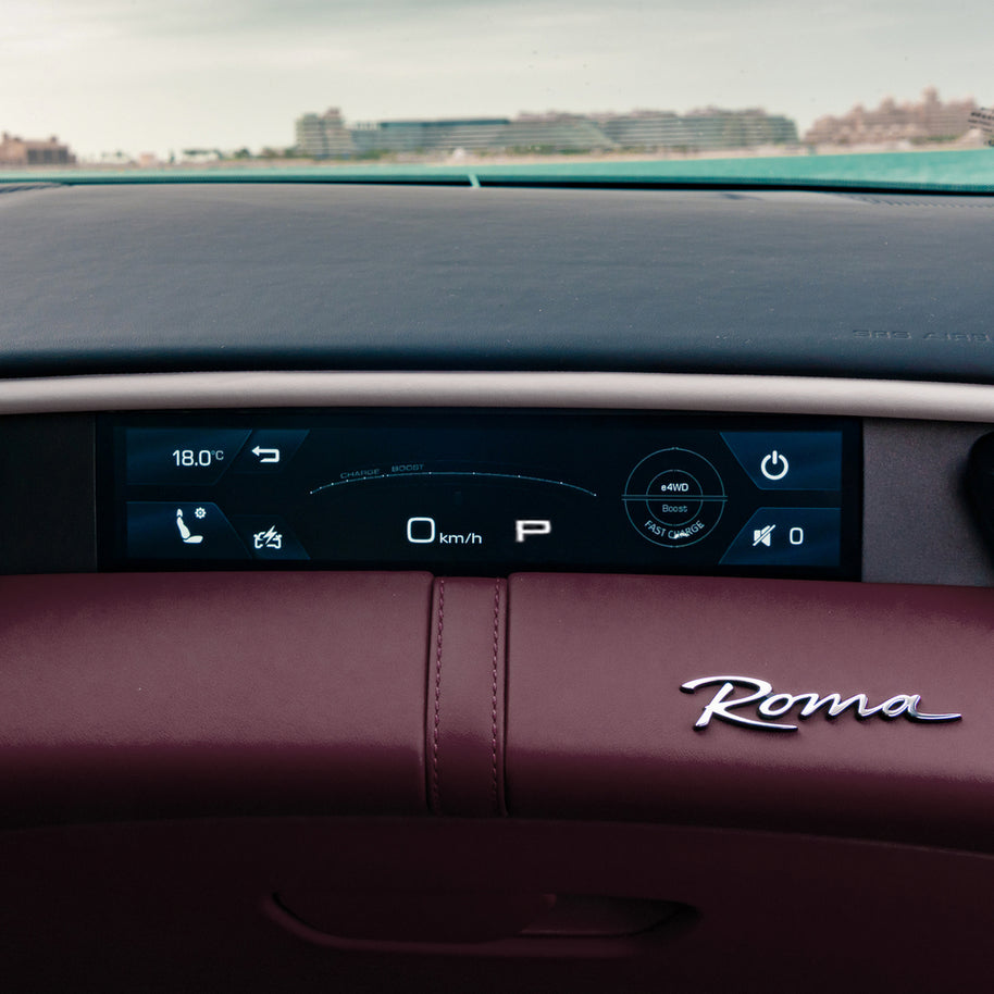 Ferrari Passenger display – Boch Exotics Pro Shop