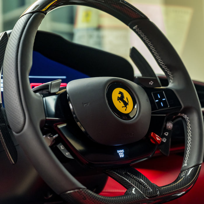 Ferrari 296 GTB Carbon Fiber Steering Wheel