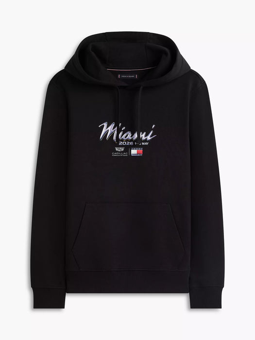 Cadillac F1 Racing Special Edition Miami GP Hoodie – Black / Pink