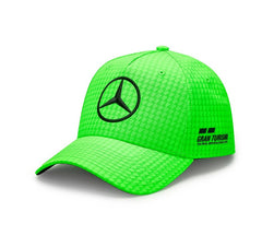 Mercedes AMG Petronas F1 2023 Special Edition Lewis Hamilton Silverstone GP Hat- Green