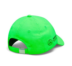 Mercedes AMG Petronas F1 2023 George Russell Special Edition British GP Dad Baseball Hat - Green