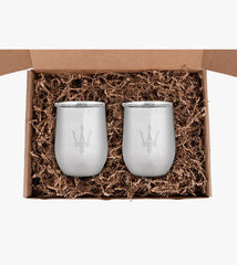 Maserati Stemless Tumblers Gift Set