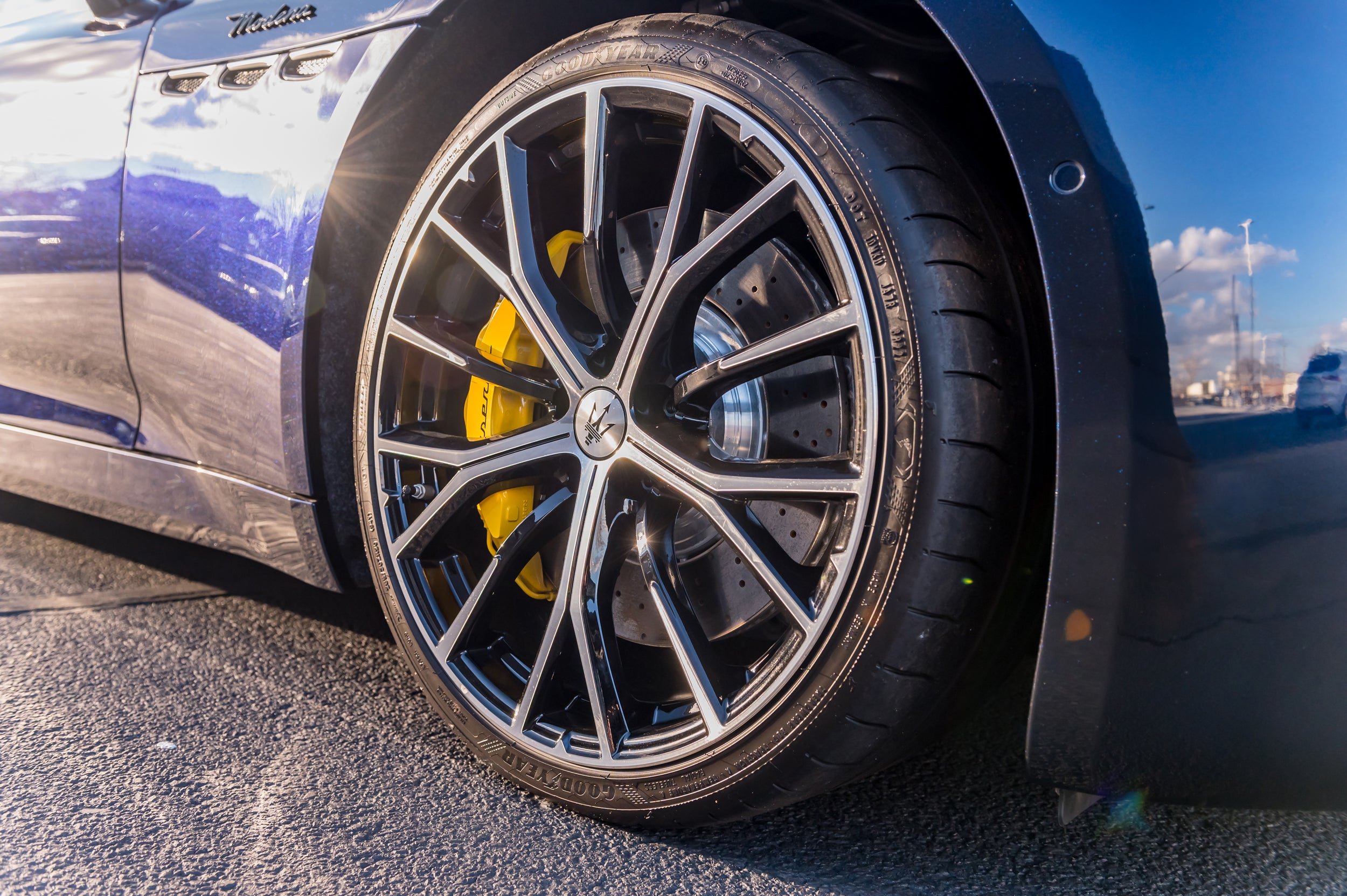 Maserati GranTurismo GLOSSY BLACK DIAMOND Wheel Set