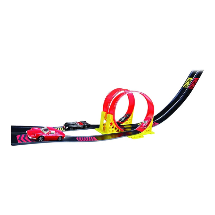 Bburago 1:43 Ferrari Race & Play Dual Loop Set (2 Cars Included)