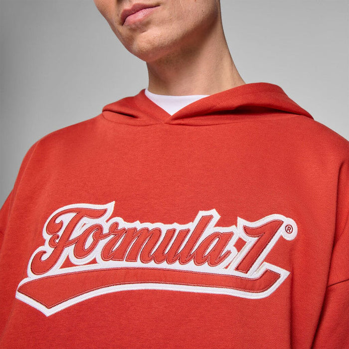 Formula 1 Tech Heritage Graphic Hoodie – Red/Black