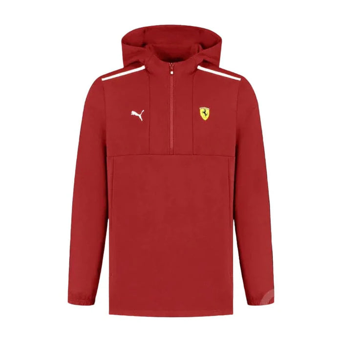 Scuderia Ferrari F1 1/4 Zip Hoodie – Dark Cherry