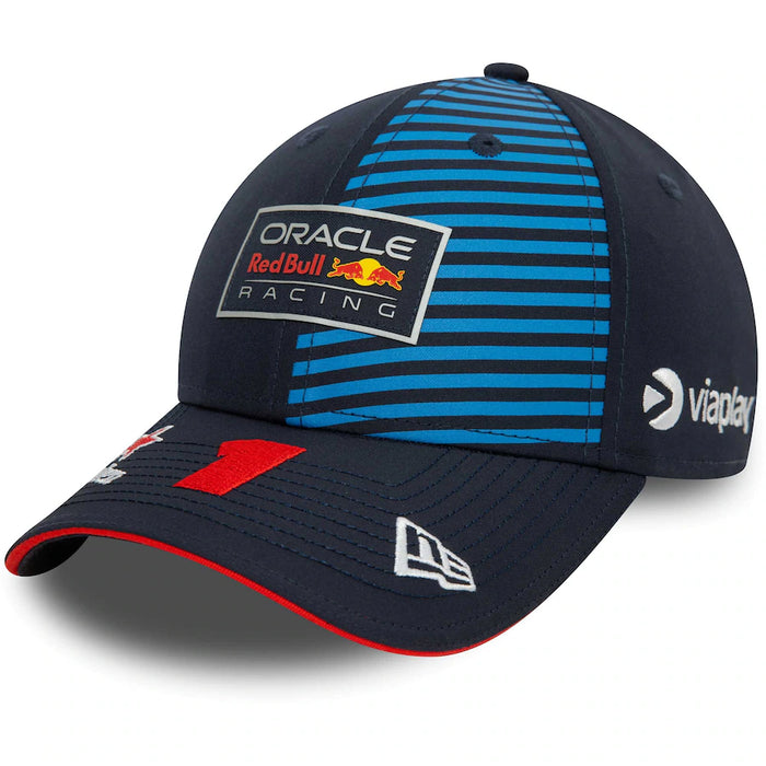 Kids New Era Max Verstappen Navy Red Bull Racing Driver 9FORTY Adjustable Hat