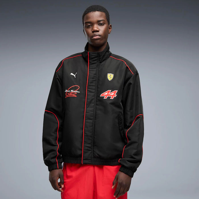 Scuderia Ferrari F1 Lewis Hamilton Racing Jacket – Puma Black