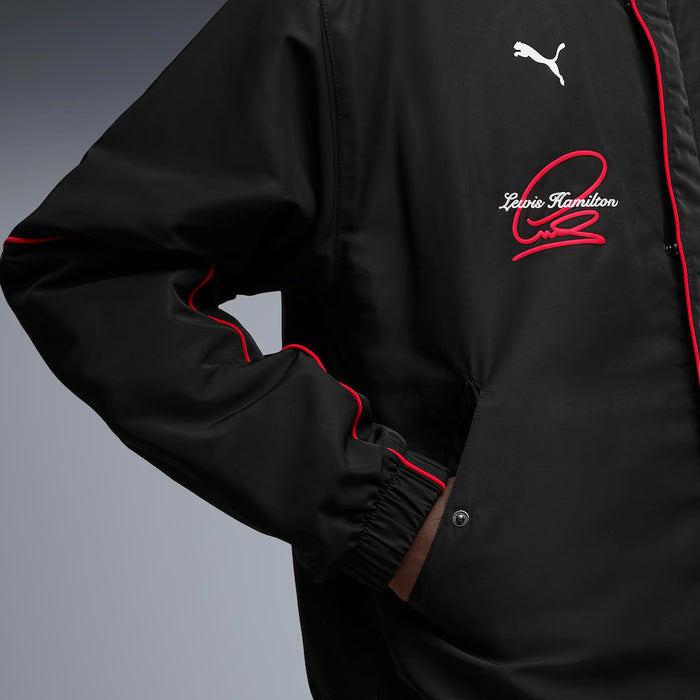 Scuderia Ferrari F1 Lewis Hamilton Racing Jacket – Puma Black