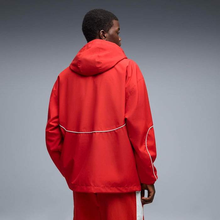 Scuderia Ferrari F1 Fanwear Rain Jacket – Rosso Corsa / Puma Black