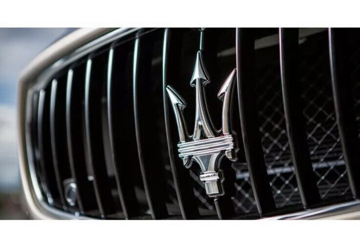 は自分にプチご褒美を MASERATI ビッグトライデントロゴ 非売品 壁飾り ...