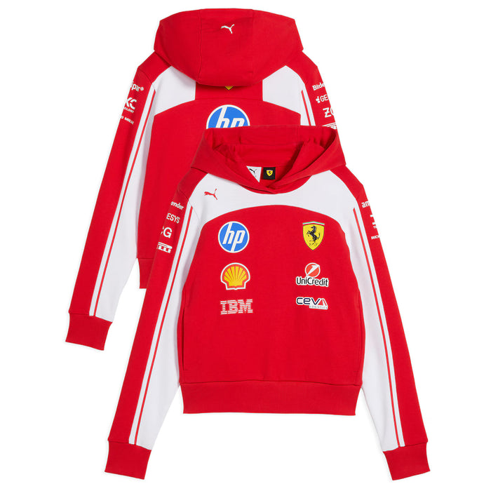 Scuderia Ferrari F1 2026 Women’s Team Hoodie – Puma Red
