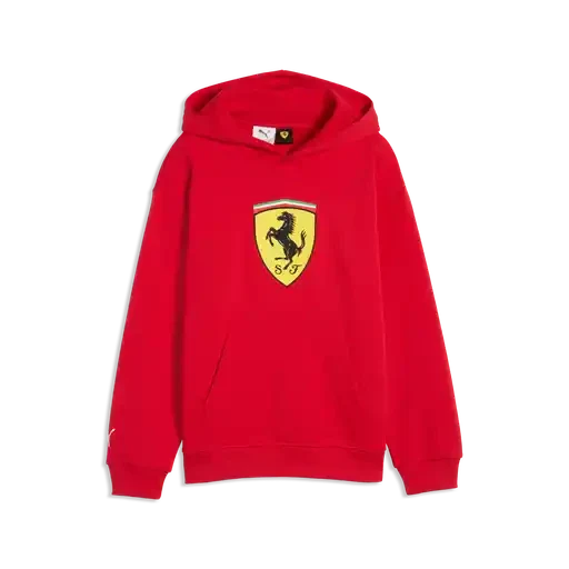 Scuderia Ferrari F1 Kids Shield Hoodie – Youth