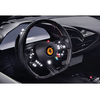 SF90 Stradale Coupe Carbon Fiber Dashboard Accents, Instrument Panel Side Covers