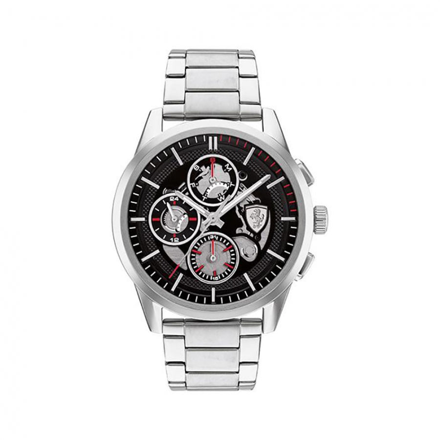 Scuderia Ferrari Grand Tour Black Chronograph Watch