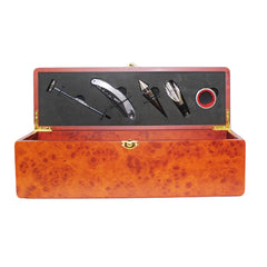 Wine Box with 5-Piece Tool Set